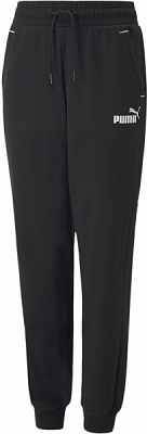 Брюки Puma POWER SWEATPANTS FL B 67010001 р. 140 черный