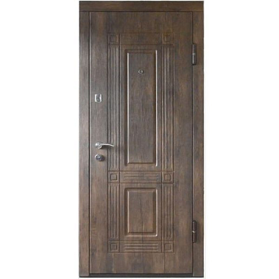 Вхідні двері Кордон Оптим 687 Класика Старе Дерево 860х2050 мм праві