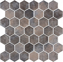 Плитка Onix Hex XL Denim Copper (BLISTER) 28,6x28,4 
