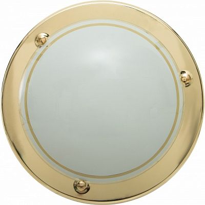 Світильник настінно-стельовий Laguna Lighting Circle 1x60 Вт E27 золото 83811-01