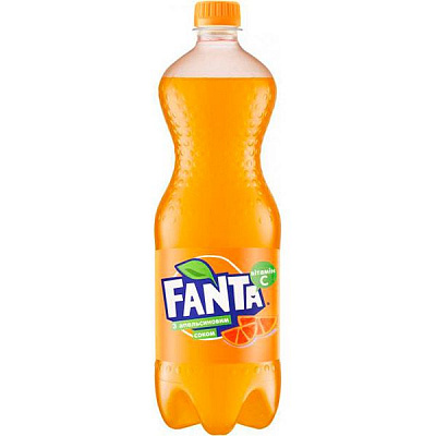 Безалкогольний напій Fanta Апельсин 1 л (5449000006272)