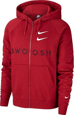 Джемпер Nike M NSW SWOOSH HOODIE FZ FT CW7400-677 р. XL красный