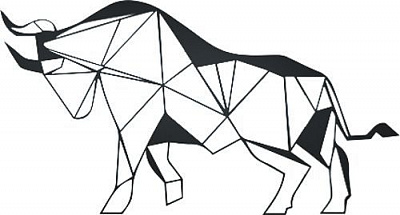 Панно Бык PN016 34x63 см 