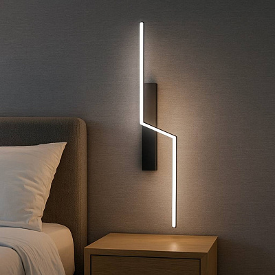 Бра Berger 1x17 Вт 1038-WL-17 Black