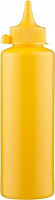 Бутылка для соусов желтая 360 мл Д035ЖЕЛ