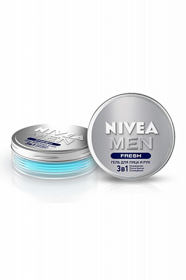 Гель після гоління Nivea 3 в 1 Fresh 75 мл