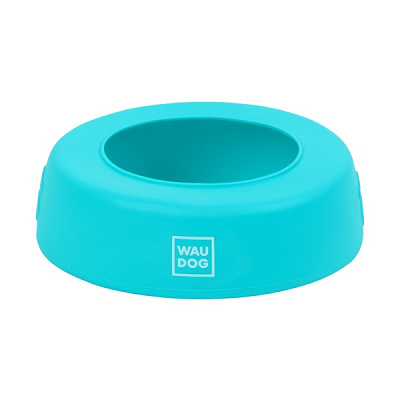 Миска-непроливайка WAUDOG Silicone 1 л блакитний 50792