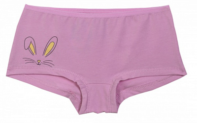 Трусы для девочек KOSTA р.134 фиолетовый меланж 0314-9 