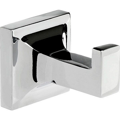 Крючок одинарный Trento Garda хром