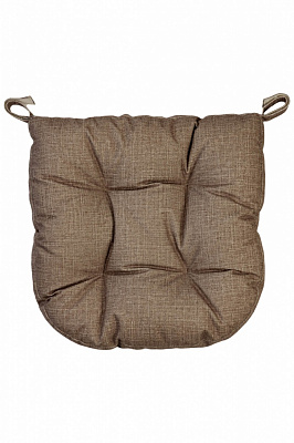 Подушка на стілець Сappuccino 40x40 см коричневий Прованс
