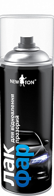 Лак акриловый бесцветный для восстановления фар NewTon 400 мл