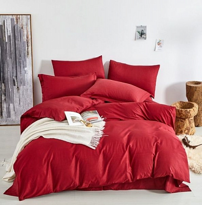 Комплект постільної білизни 1.5 бордовий Word of Dream