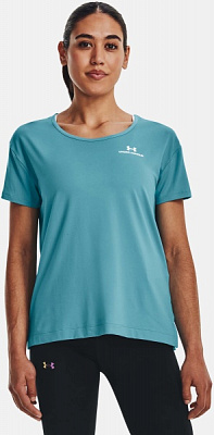 Футболка Under Armour RUSH ENERGY SS SS23 1365683-433 р.M блакитний