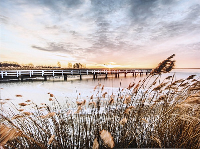 Картина Причал 75x100 см Styler CA-11905 