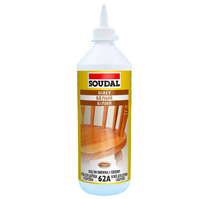 Клей для дерева Soudal 62А PVAC D2 0.25 кг