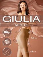 Колготки жіночі Giulia Slim 40 den р. 5 nero