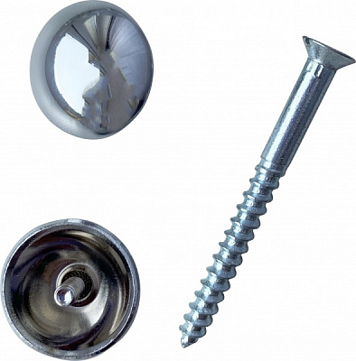 Тримач для дзеркала D19/4x50 хром 4 шт. Expert Fix