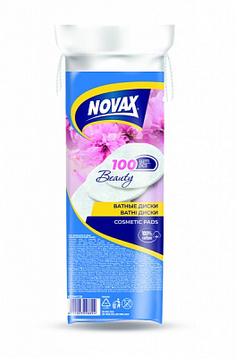 Ватные диски Novax 100 шт. (мягкая)