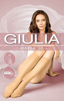 Гольфи жіночі Giulia MAREA 20 gambaletto р.one size daino 2 шт.