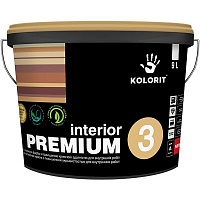 Краска Kolorit Interior Premium 3 A 9 л