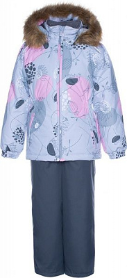 Комплект HUPPA WONDER р.122 сірий 41950030-94128-122