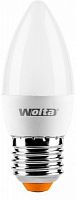 Лампа светодиодная Wolta 6 Вт C37 матовая E27 220 В 3000 К 25YC6E27-S 