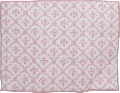 Коврик для сушки посуды 38х50 см двусторонний розовый UP! (Underprice)