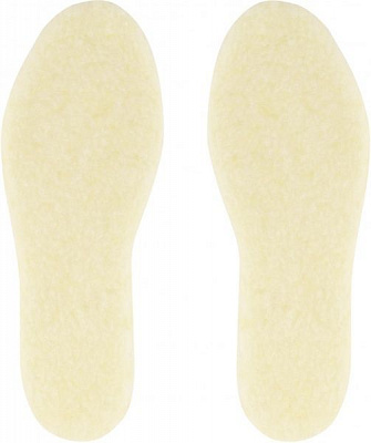 Устілки для взуття хутряні 36-37 білий