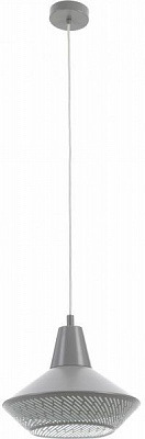 Подвес Eglo 49866 1x60 Вт E27 серый Піондро 