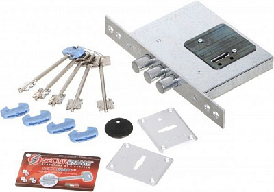 Дверний замок вхідний Securemme 2019XCR60AXX85 хром