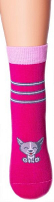 Носки детские Giulia KSL-002 calzino fuxia р.20 фуксия 
