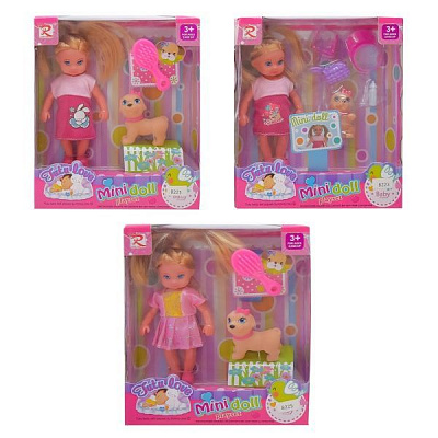 Кукла с аксессуарами 8223/25/26 (3 вида в ассортименте)