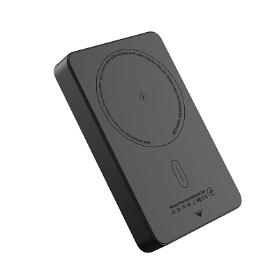 Повербанк ColorWay MagSafe Black 10000 mAh black (CW-PB100LPA1BK-WPDD)