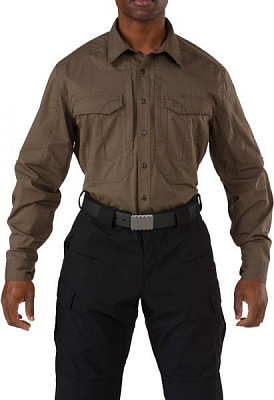 Сорочка 5.11 Tactical Stryke Long Sleeve Shirt р. S tundra 72399
