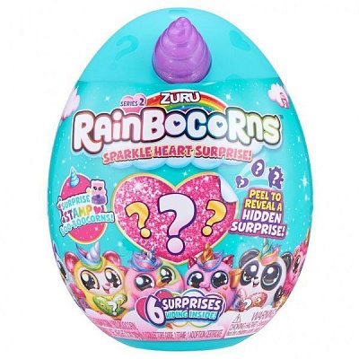 Іграшка-сюрприз Rainbocorn E серія Sparkle Heart Surprise 2 17,6 см 9214E