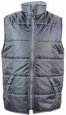 Жилет рабочий Торнадо утепленный стеганый р. 48-50 рост 5-6 серый