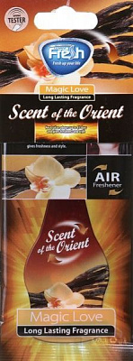 Ароматизатор підвісний Fresh Orient Dry Magic Love 94771