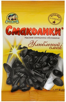 СемечкиТМ Народная Марка жареные Вкусняшки 120 г