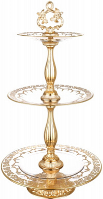 Фруктовница трехъярусная Imperiale 62 см Same 