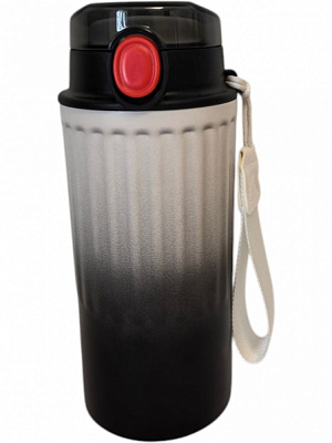 Термочашка Smart Kitchen by Flamberg Vermo 480 мл черный/бежевый