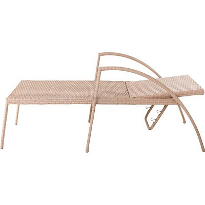 Шезлонг Bella Vita Каспія світло-бежевий 70x195 см