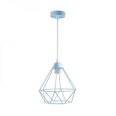 Підвіс Светкомплект Loft 2123 1x40 Вт E27 блакитний