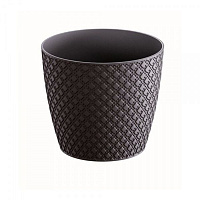 Горшок для цветов Prosperplast ORIENT 190 мм круглый 4 л антрацит (26569-433) 