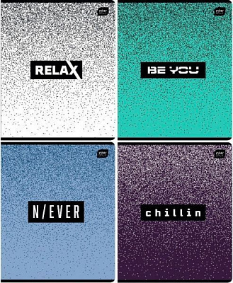 Зошит шкільний 48 аркушів у лінію Dot to Dot в асортименті InterDRUK