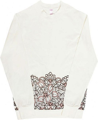 Джемпер Габби DG-19-2 Кружева р.128 молочный 11762 