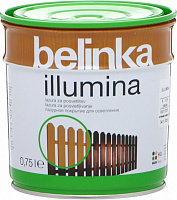 Лазур Belinka для освітлення деревини illumina мат 0,75 л
