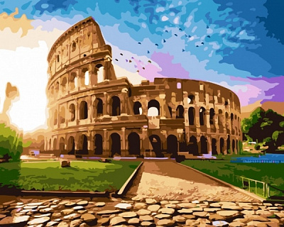Картина по номерам Колизей bk_1283 40x50 см BookOpt 