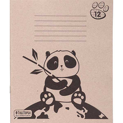 Зошит шкільний ЕКО 12 аркушів у клітинку Мрії збуваються