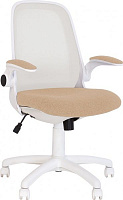 Кресло детское Nowy Styl GLORY GTP WHITE TILT PW62 (CH) TK/05 FJ-1 светло-серый/бежевый 