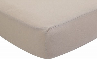 Простынь на резинке 160x200 см серый UP! (Underprice) 